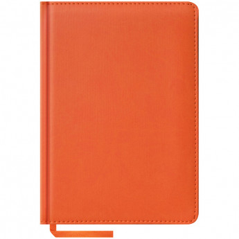 Ежедневник недатированный А5, 160л., кожзам, "Vivella", оранжевый