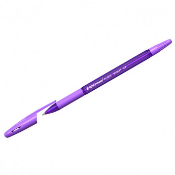 Ручка шариковая Erich Krause "R-301 Violet" фиолетовая, 0,7мм, грип