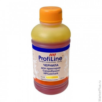 Чернила Premium для Canon/Epson/HP/Lexmark жел. 250 мл водн ProfiLine