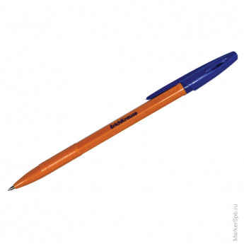 Ручка шариковая "R-301 Orange", синяя, 0,7мм