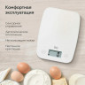 Весы кухонные BQ (БИ-КЬЮ) KS1006, электронный дисплей, max вес 5кг, тарокомпенсация, 86191523