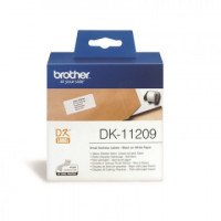 Картридж к этикет-принтеру Brother DK11209 29х62мм 800шт адрес.накл для QL, комплект 800 шт