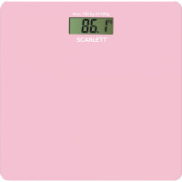 Весы напольные SCARLETT SC-BS33E041, электронные, 180кг, розовый