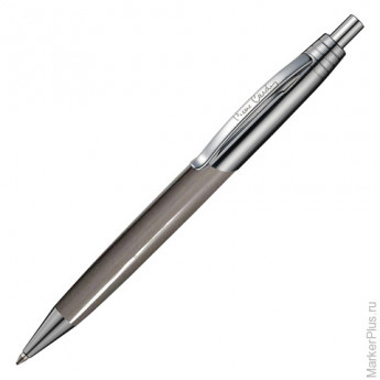 Ручка шариковая PIERRE CARDIN EASY (Пьер Карден), корпус бежевый, латунь, лак, хром, PC5903BP, синяя