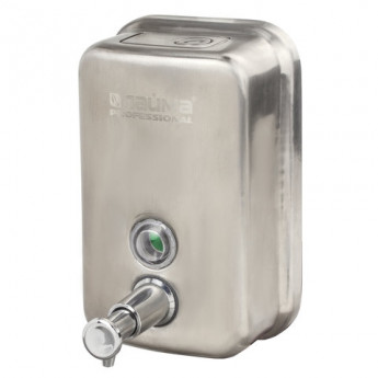 Дозатор для жидкого мыла LAIMA PROFESSIONAL INOX (гарантия 3 года), 0,5 л, нержавеющая сталь, матовый, 605396