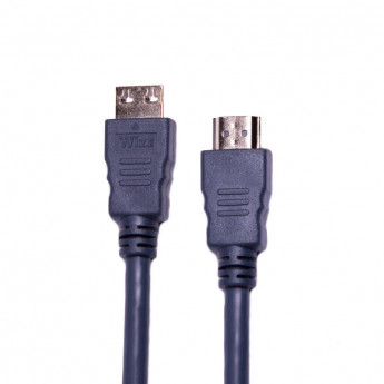 Кабель HDMI - HDMI, M/M, 1 м, v2.0, K-Lock, поз.р, экр, Wize, CP-HM-HM-1M