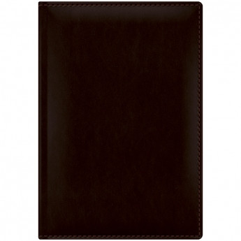 Ежедневник датированный 2017г., А5, 176л., кожзам "Toscana", темно-коричневый