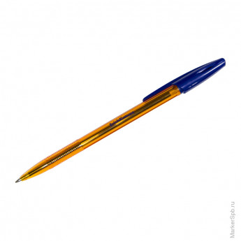 Ручка шариковая "R-301 AMBER", синяя, 1мм 50 шт/в уп