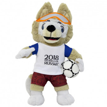Мягкая игрушка FIFA-2018 "Волк Забивака", 33см, пакет