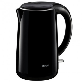 Чайник TEFAL KO260830, 1,7 л, 1800 Вт, закрытый нагревательный элемент, пластик, металл, черный