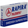 Сменные лезвия Rapira SWEDISH SUPERSTEEL для Т-обр.станка 5шт/уп РК-05СС02, комплект 5 шт