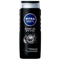 Гель для душа мужской Nivea Men Сила угля, 500 мл 84046