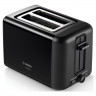 Тостер BOSCH TAT3P423, 970 Вт, 2 тоста, 5 режимов, металл, черный