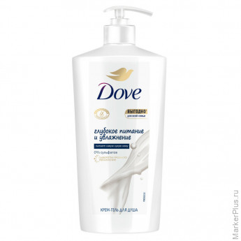Крем-гель для душа 610 мл, DOVE "Глубокое питание и увлажнение"