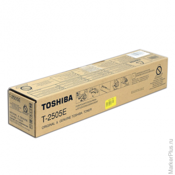 Тонер-картридж TOSHIBA (T-2505E) e-STUDIO2505/2505H/2505F, черный, оригинальный, ресурс 12000 стр.