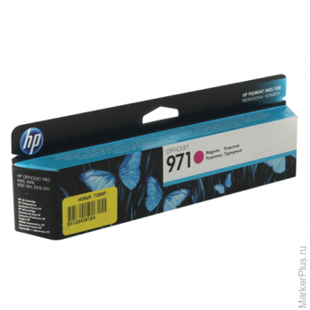 Картридж струйный HP (CN623AE) HP Officejet Pro X476dw/451/X576dw/551, №971, пурпурный, оригинальный