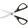 Ножницы Berlingo 'Easycut 300', 17,5см, белые, мягкие вставки, европодвес
