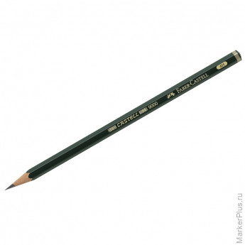 Карандаш ч/г Faber-Castell "Castell 9000" 4H, заточен., 12 шт/в уп