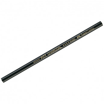 Угольный карандаш Faber-Castell "Pitt", твердый, 6 шт/в уп
