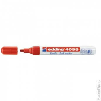Маркер меловой Edding E-4095 chalk marker красный_002
