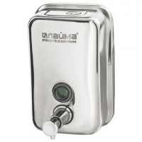 Дозатор для жидкого мыла LAIMA PROFESSIONAL INOX (гарантия 3 года), 0,5 л, нержавеющая сталь, зеркальный, 605394