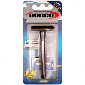 Бритва Dorco PL602 классическая Т-образная уп./2 смен. лезвия
