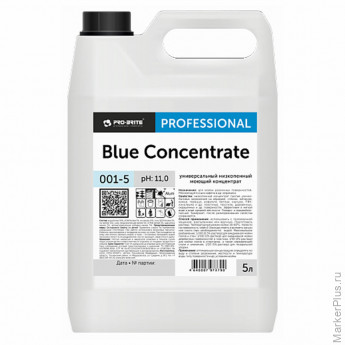 Средство моющее универсальное, 5 л, PRO-BRITE BLUE CONCENTRATE, низкопенное, концентрат, 001-5