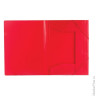 Папка на резинках ERICH KRAUSE "Standard", А4, красная, до 300 листов, 0,6 мм, 14387