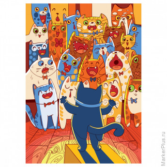 Пазл 120 эл. ТРИ СОВЫ "Кошачий хор" Пазл 120 эл. ТРИ СОВЫ "Кошачий хор"