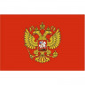 Флаг - Герб РФ 90х135 уличный