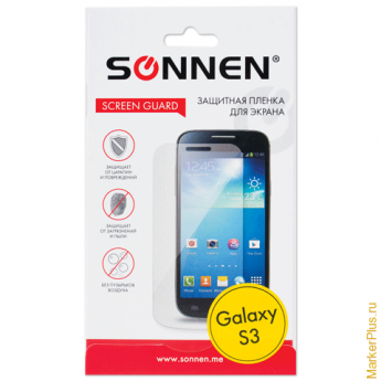 Защитная пленка для Samsung i9300/Galaxy S3 SONNEN, прозрачная, 262017
