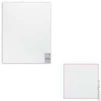 Картон белый грунтованный для живописи, 40х50 см, двусторонний, толщина 2 мм, акриловый грунт