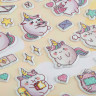 Наклейки объемные MESHU "Cute unicorn", 10*23см, пакет европодвес