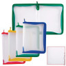 Папка на молнии пластиковая ERICH KRAUSE "Zip Folder", А4, 325х225 мм, 4 цвета ассорти, 0,5 мм, 4565