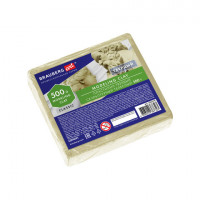 Пластилин скульптурный BRAUBERG ART CLASSIC, телесный, 0,5 кг, твердый, 106519