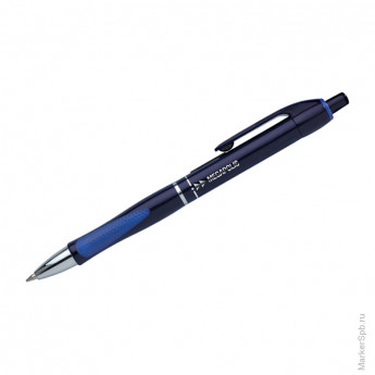 Ручка шариковая автоматическая "Megapolis Concept", синяя, 0,7мм, грип