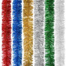 Мишура (1 штука), диаметр 100мм, длина 2м, ассорти 6 цветов, ЗОЛОТАЯ СКАЗКА, 592213