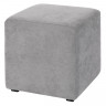 Пуф ЭТ_Валенсия, тк. велюр, серый