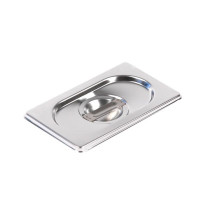 Крышка для гастроемкости LUXSTAHL из нерж.стали, GN 1/9 , (га40)
