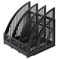 Лоток вертикальный для бумаг BRAUBERG "Energy", 250 мм, 3 отделения, сетчатый, сборный, черный, 237017 Лоток вертикальный для бумаг BRAUBERG "Energy", 250 мм, 3 отделения, сетчатый, сборный, черный, 237017