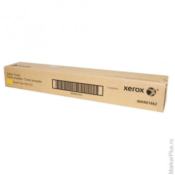 Картридж лазерный XEROX (006R01662) Color C60/C70, цвет желтый, ресурс 34000 стр., оригинальный