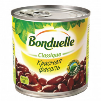 Консервация Фасоль Бондюэль красная, 400г