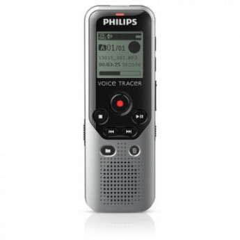 Диктофон цифровой Philips DVT1200 silver black