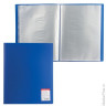 Папка 40 вкладышей ERICH KRAUSE "Standard", А4, вертикальная, синяя, 0,6 мм, 3143