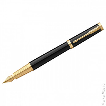 Ручка перьевая Parker "Ingenuity Black GT" 0,8мм, подарочная упаковка