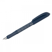 Ручка перьевая Schneider 'Easy navy' синяя, 1 картридж, грип, темно-синий корпус