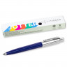 Ручка шариковая PARKER 'Jotter Plastic CT', корпус синий, ежедневник А5 синий, пакет, 880896