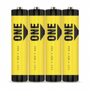 Батарейка Smartbuy AAA солевая ONE R03/4S (60/600) (SOBZ-3A04S-Eco) 4шт