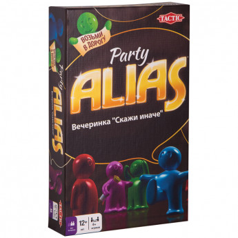 Игра настольная Tactic 'ALIAS. Party', компактная версия, картонная коробка