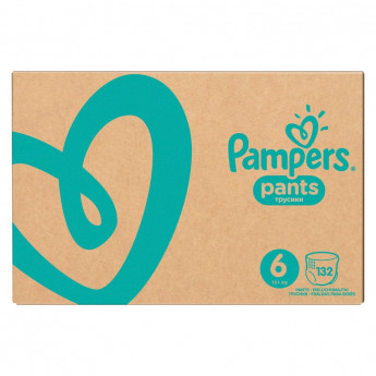 Подгузники-трусики Pampers "Pants Extra large", (>15 кг), 132шт.